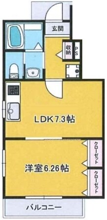 ロイヤルコート高根台の物件間取画像